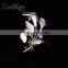 Fashion Jewelry Charming Flower Pin Brooch Women Wedding Party Gift Collar Dresses Hijab Scarf Apparel Promotion Accessories