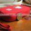 Promotion Double Zippers Canvas Coin Corter Purse With Handle