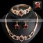 Wholesale Latest Design Fashion Necklaces Women Luxury Statement Diamond Jewelry Set SKJT0591