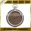 wood case inner alloy case analog quartz 3 hands wood pocket watch chain