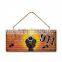 Newest Craft Corrugated Wall Mount Sign Fixing Home Decor Decorative