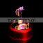 New Custom design snake figurine make glass figurines for home decration