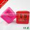 cute silicone alarm clock cute table clock/Alarm Clock ,Digital clocks