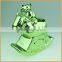 wholesale bear on the horse shape ceramic coin bank money box