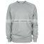 cotton french terry o neck long sleeve mens sweat shirt