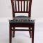 Hot sale wood table and chair restaurant chairs for sale used