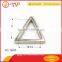 Factory direct Custom triangle metal ring for handbags hardware