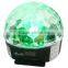 Top Quality Pro Color Changing Hanging Ball Lighting RGBWYP 6PCS 3W Crystal Ball Rotating Color Light