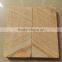 China's Yellow Wood Veins Sandstone, Honed, Natural Split & Mushroom Surface