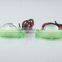 12v flash led motorcycle light with green ring for red,green,blue,pink color