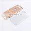 The latest exclusive design with ring buckle three sections of mobile phone case metal+pc cover for iphone 7 and 7 plus