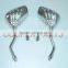 Chrome Skeleton Skull Hand Claw Rear View Side Mirrors for Harley Honda Suzuki Kawasaki