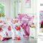 Red floral printed Elegant european design for children Duvet Cover Set
