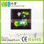 Chinese manmade wooden water lily pictures frame for interior decoration