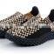 Elastic woven shoes hand woven shoes