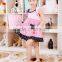 frock designs dress baby clothes pink dress with black and white spot fashion designs girls dress boutique baby dress