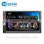 universal double din 7inch touch screen car digital mp3 mp4 mp5 dvd player with video out bluetooth fm radio receiver