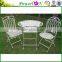 Wholesale Unique New Metal Vintage Cheap Folding Garden Chair For Outdoor Park J27M TS05 X11 PL08-5857