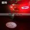 2016 newest design 3w car tail logo led lamp led car tail Logo Light
