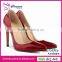 2015 Plus Size Sexy Ladies New Design Wedding Party Evening Shoes Pointed Toe High Heels Dress Shoes