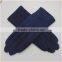 New Five Fingers Thicken Blue Faux Suede Gloves FOR Bike