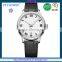 FS FLOWER -High Polishing Class Watches Stainless Steel Watch Case 316l Back Genuine Leather Watch