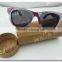 Mr.Wood Nature Life Hero Of Cartoon Stickers Bamboo Sunglasses