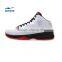 ERKE Wholesale Simple Design Breathable Upper Solid Outsole Lightweight Mens High Ankle Basketball Shoes
