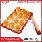Heat resistant non-sticky food grade Square silicone baking mat with fiberglass