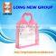 E new products hanbad woman cometic promotional pvc zipper bag