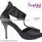 Suphini Quanlity Guarantee Sexy Kizomba Dance Woman Black Tango Shoes