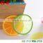 Non-slip orange silicone cup mat