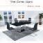Modern Heavy Duty Glass Dining Table Set Design
