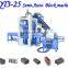 QT3-25 brick making machinery for semi-automatic concrete hollow block machine