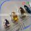 Sew on Clear Crystal Oval Rhinestones Diamond Flatback For Dress with hole