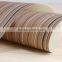 paper back vinyl coated light embossed wallpaper stripes