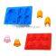 Wholesale ready-made FDA food grade bpa free wars lego star cartoon characters silicone candle molds and candle making