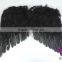 Black feather angel wings for halloween decoration