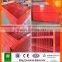 Orange Color Plastic Coated Temporary Fence Construction Site Fence
