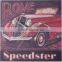 Car Oil Painting Popular Cheap Wall Clock