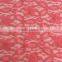 100% Polyester With High Visibility Color Lace Fabric