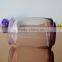 Wholesale glass candle container with lid candle holder glass type