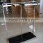 Stainless steel display rack / Stainless steel clothes shop shelf stand