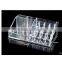 Clear Acrylic Jewelry Makeup Cosmetic Organizer Holder Storage Rectangular Shape Stand