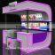 Modern elegant shape kiosk new model ice cream kiosk
