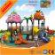 Kids Plastic Outdoor Playground Slide Children Soft Play Center
