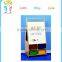 High quality steel material double-side useful easel teacher writing and painting easel