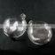 33mm flat round vial glass bottle with 3mm open mouth 1800105