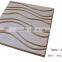 2016 cheap leather panel interior decor wall covering idea 3D wave panel (Mermaid )