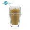  high borosilicate double wall coffee cups wholesale for 400 ml